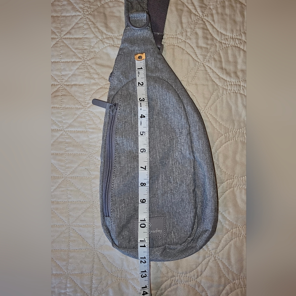 Vera Bradley Lighten Up Sling Backpack Heather Gray
